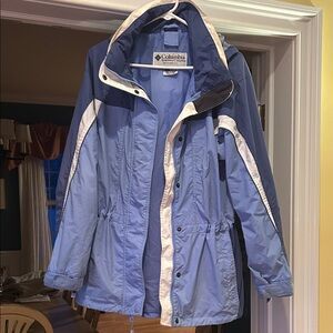 Columbia Women's Two-Tone Blue Ski Jacket